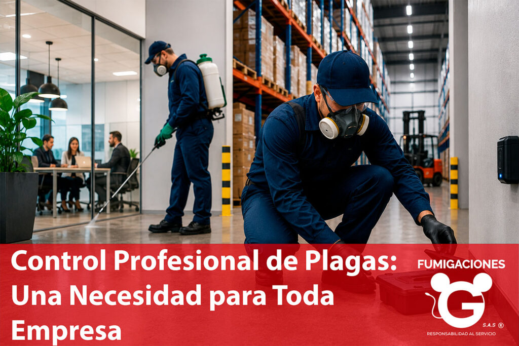 Control Profesional de Plagas: Una Necesidad para Toda Empresa
