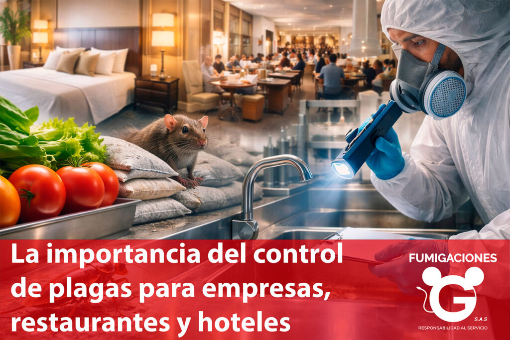 La importancia del control de plagas para empresas, restaurantes y hoteles